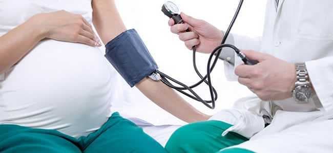 Hipertensão na gravidez.